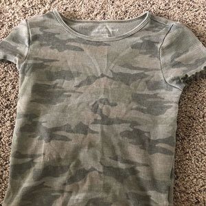 American Eagle Baby Ruffle tee